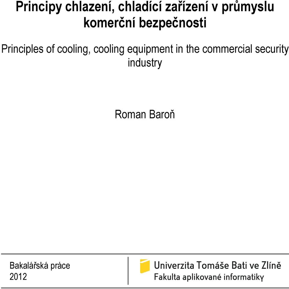 cooling, cooling equipment in the commercial