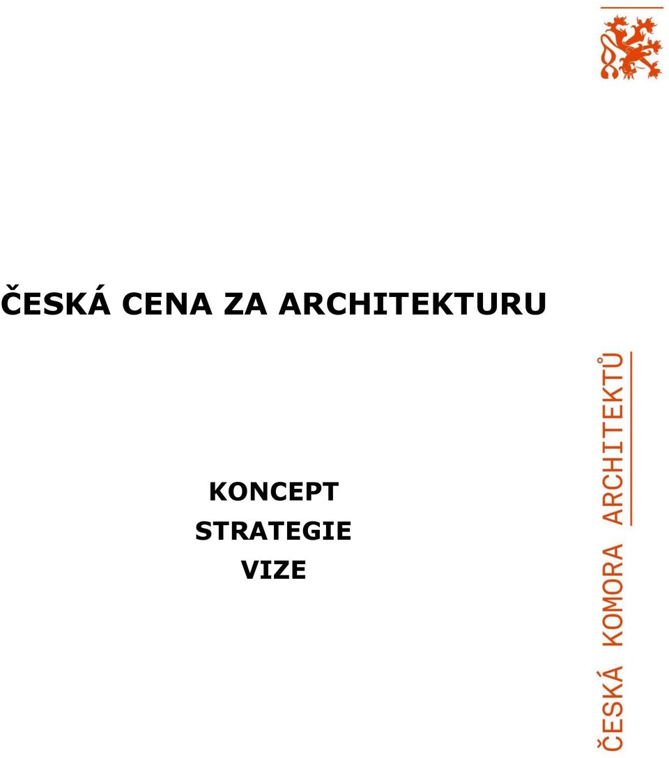 ARCHITEKTURU