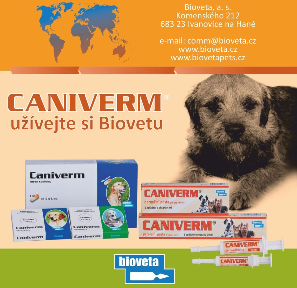 Hané e-mail: comm@bioveta.cz www.