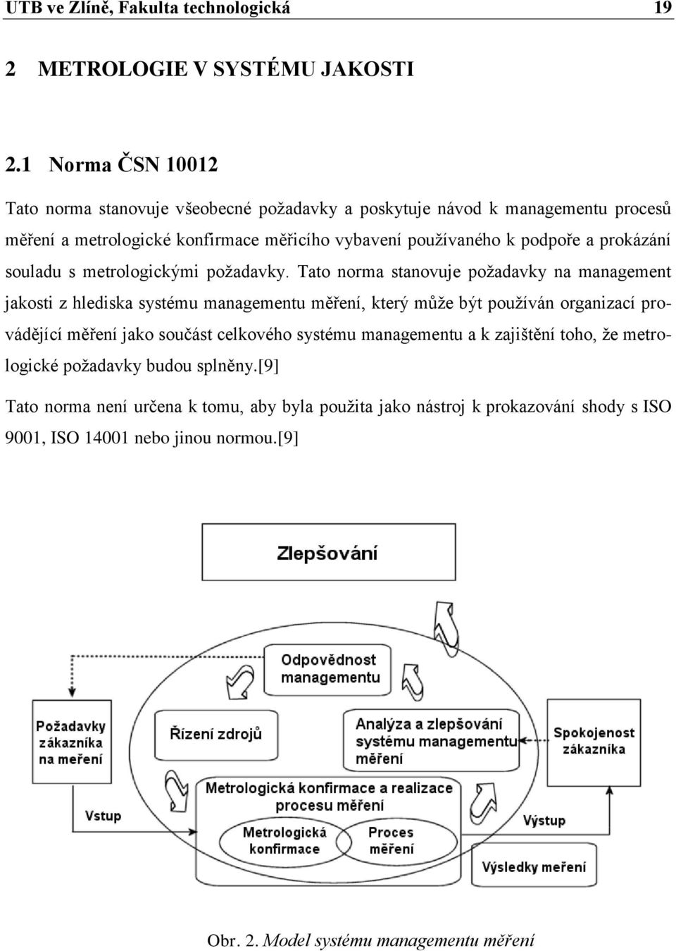 prokázání souladu s metrologickými poţadavky.