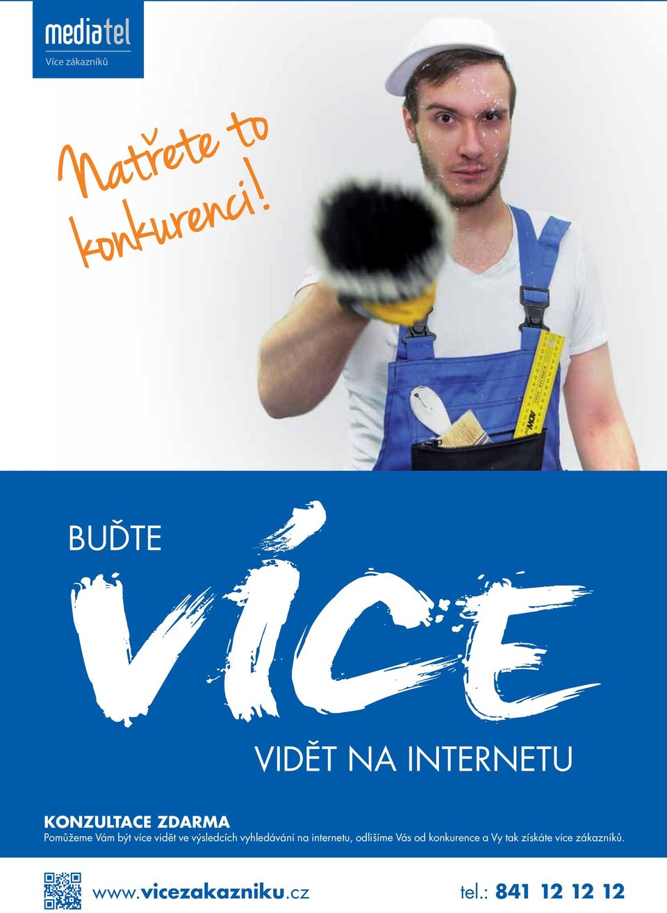 více vidět ve výsledcích vyhledávání na internetu, odlišíme