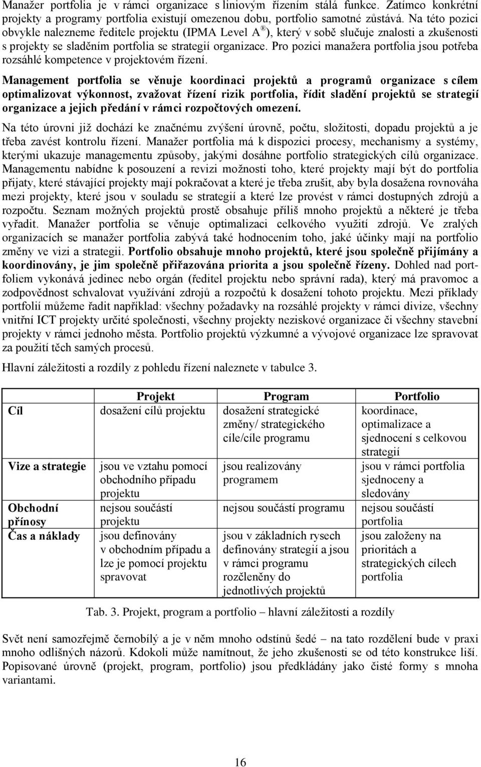 Pro pozici manažera portfolia jsou potřeba rozsáhlé kompetence v projektovém řízení.