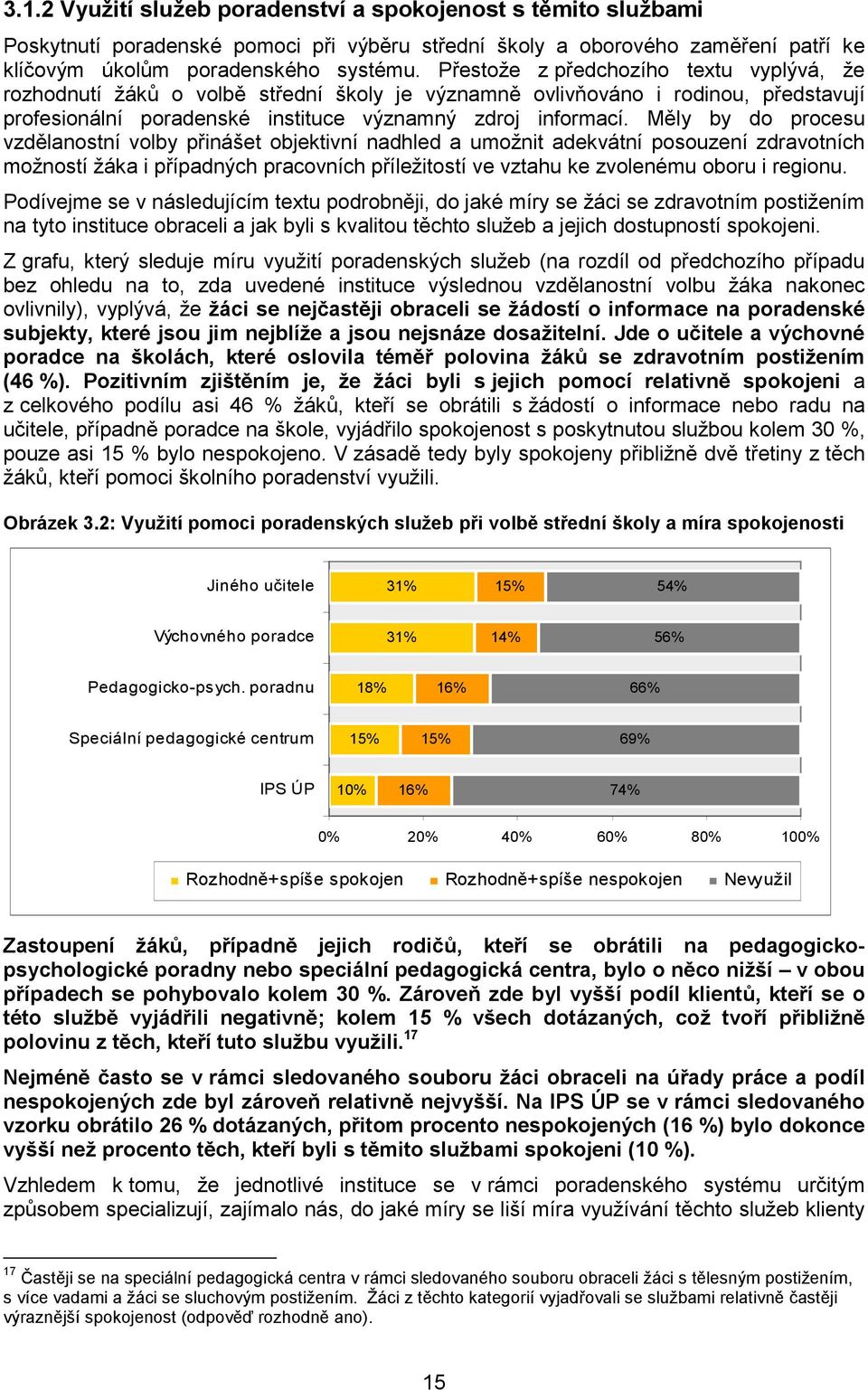 Měly by do procesu vzdělanostní volby přinášet objektivní nadhled a umožnit adekvátní posouzení zdravotních možností žáka i případných pracovních příležitostí ve vztahu ke zvolenému oboru i regionu.