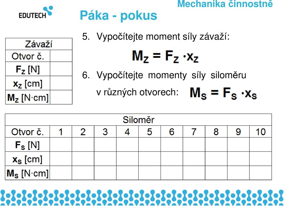 závaží: 6.