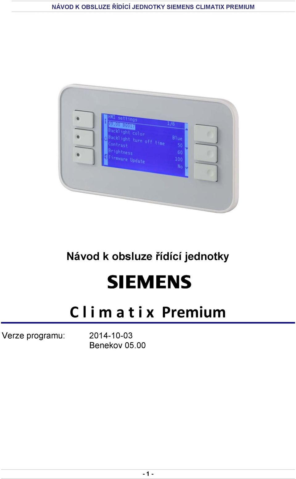 Premium Verze programu: