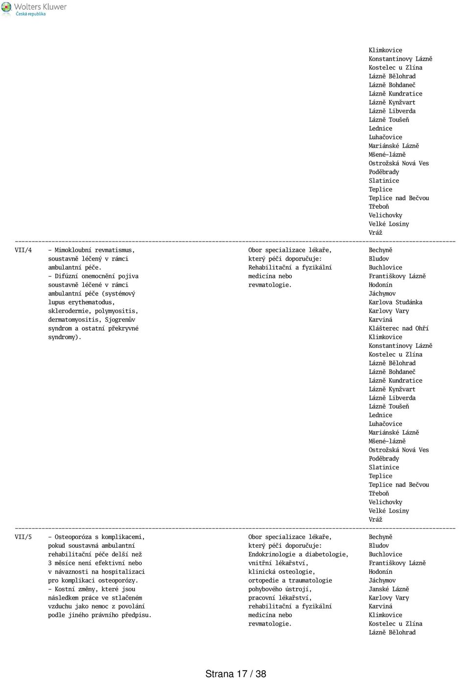 Hodonín ambulantní péče (systémový Jáchymov lupus erythematodus, Karlova Studánka sklerodermie, polymyositis, dermatomyositis, Sjogrenův syndrom a ostatní překryvné Kláterec nad Ohří syndromy).