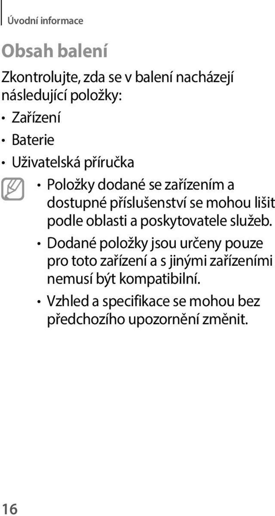 podle oblasti a poskytovatele služeb.