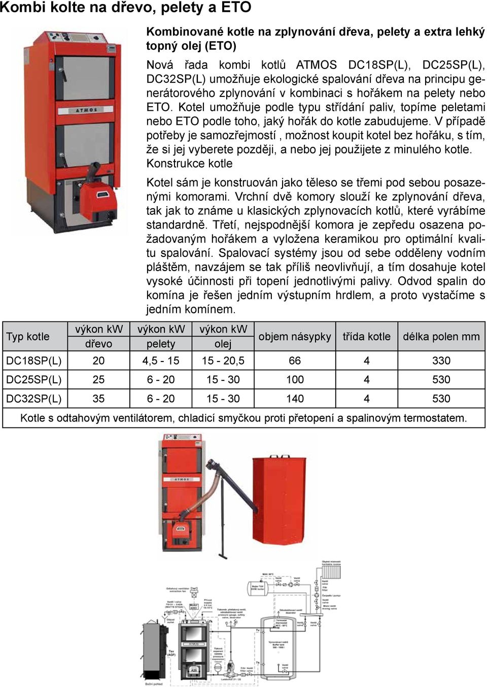 Kotel umožňuje podle typu střídání paliv, topíme peletami nebo ETO podle toho, jaký hořák do kotle zabudujeme.