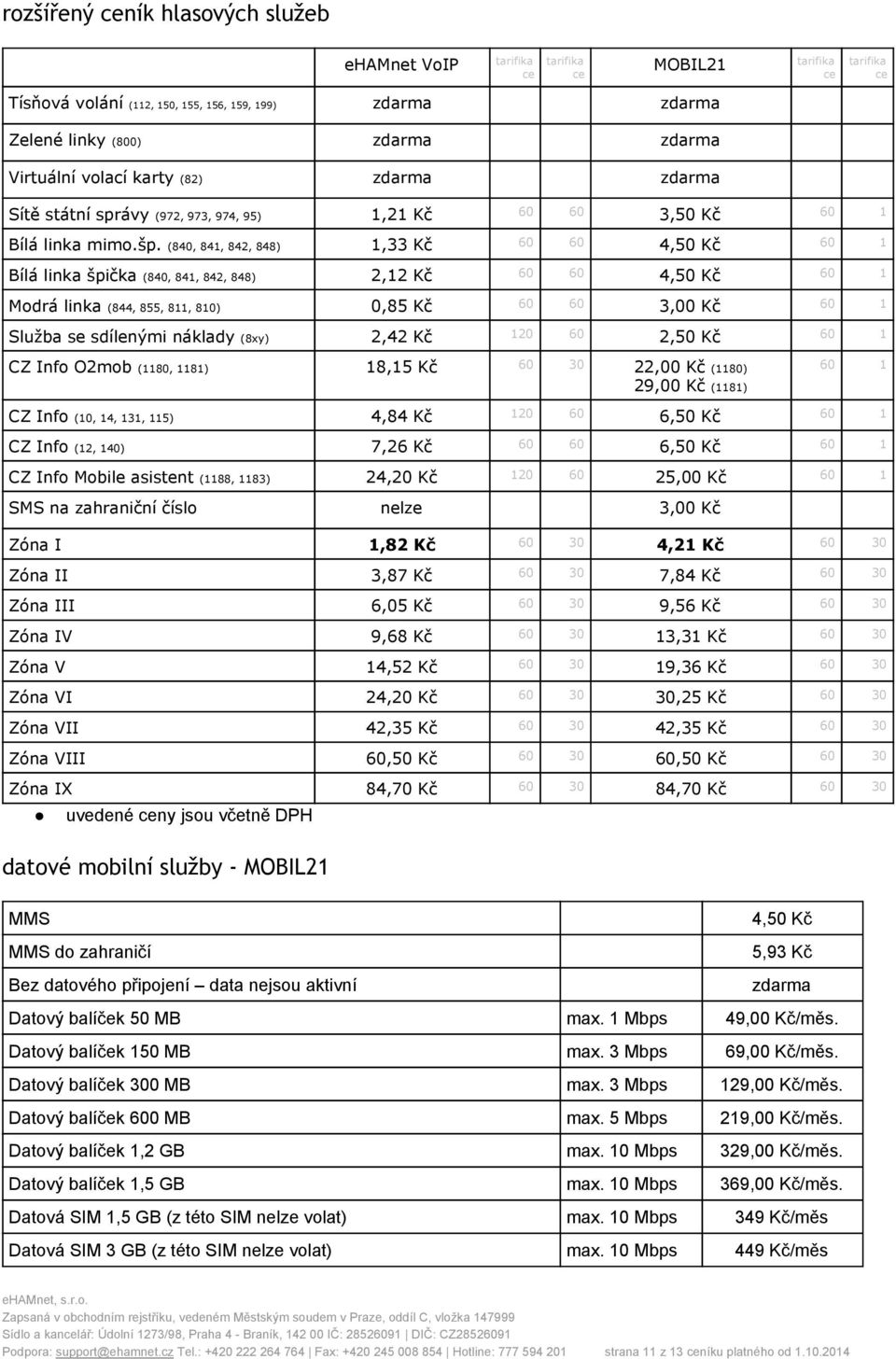 (840, 841, 842, 848) 1,33 Kč 60 60 4,50 Kč 60 1 Bílá linka špička (840, 841, 842, 848) 2,12 Kč 60 60 4,50 Kč 60 1 Modrá linka (844, 855, 811, 810) 0,85 Kč 60 60 3,00 Kč 60 1 Služba se sdílenými