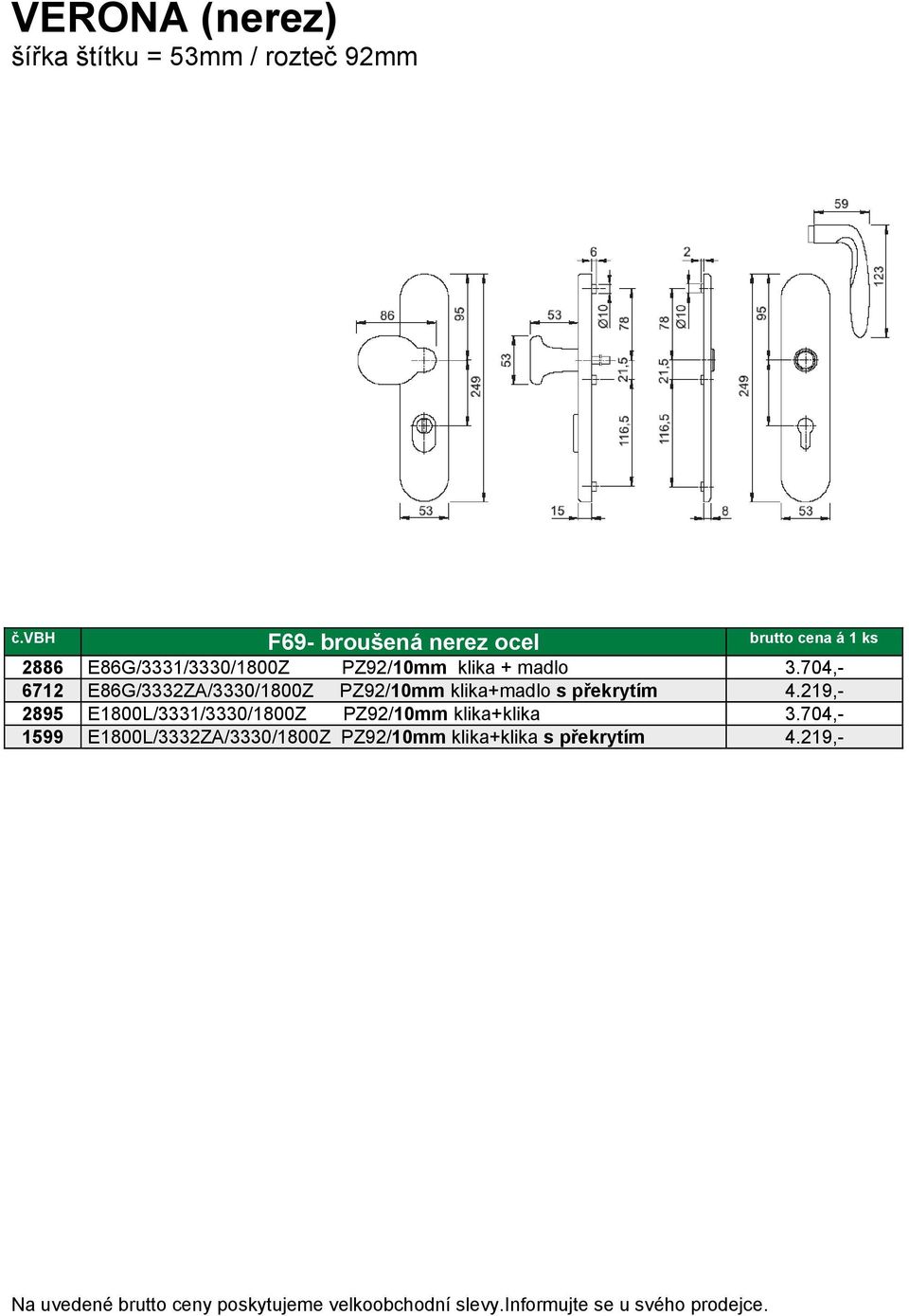 219,- 2895 E1800L/3331/3330/1800Z PZ92/10mm klika+klika 3.