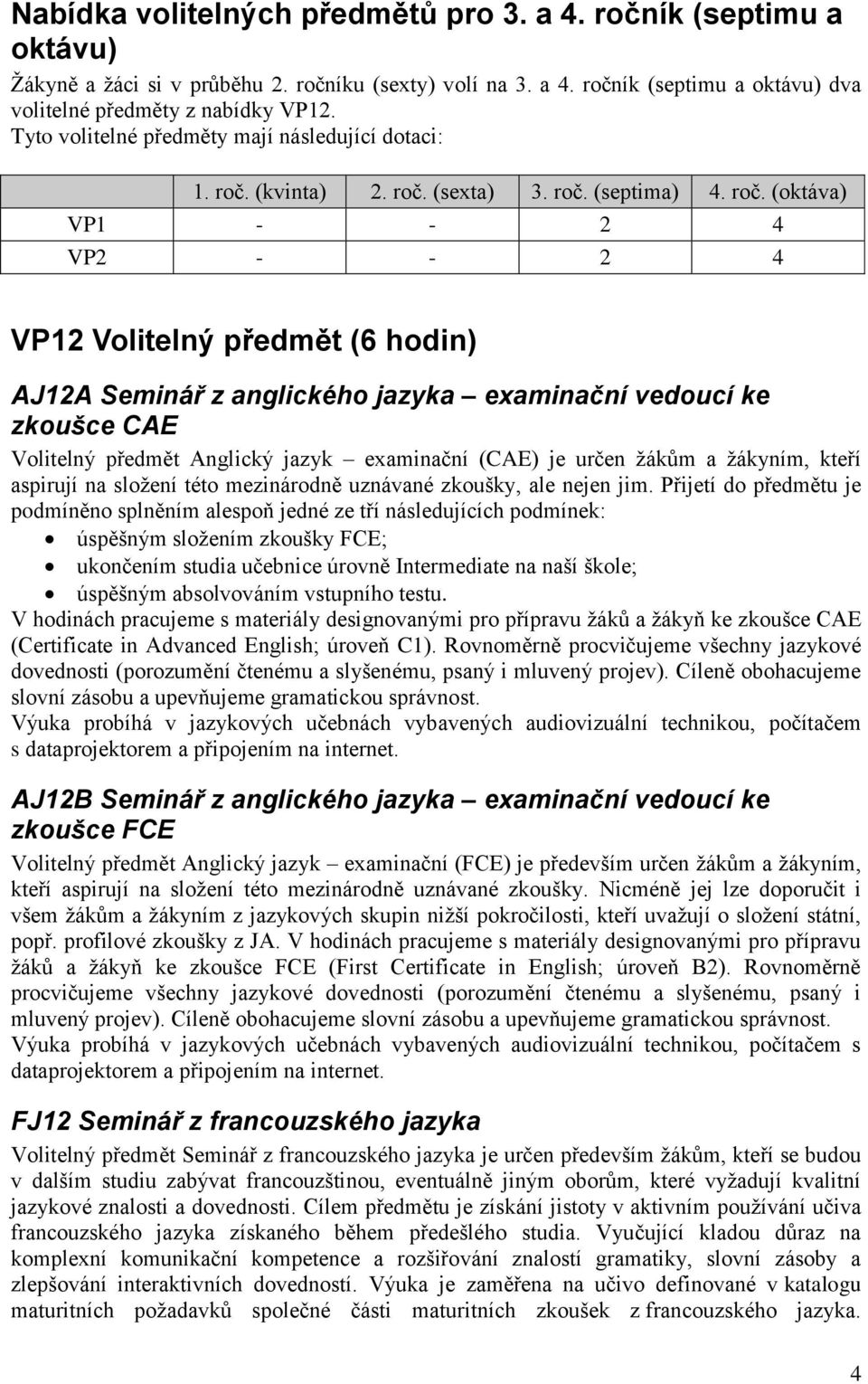 (kvinta) 2. roč.