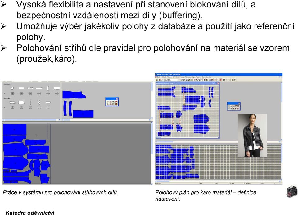 Umožňuje výběr jakékoliv polohy z databáze a použití jako referenční polohy.