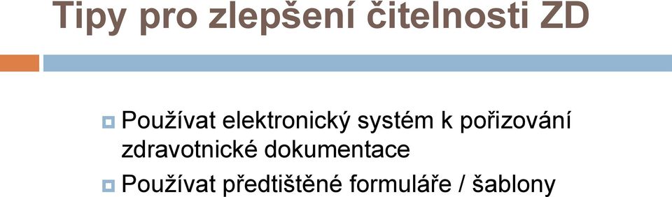 pořizování zdravotnické