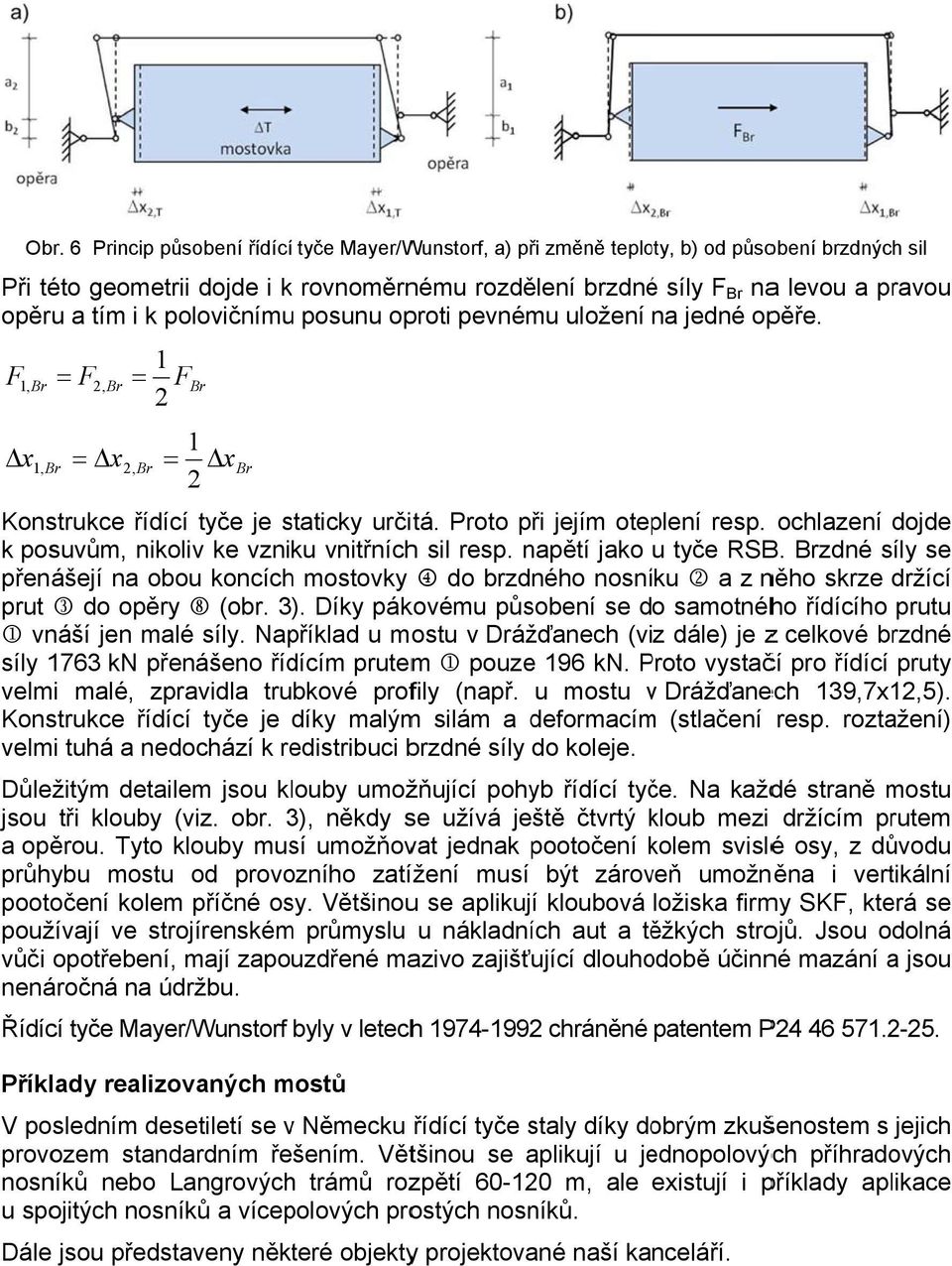 ochlazení dojde k posuvům, nikoliv ke vzniku vnitřníchh sil resp. napětí jako u tyče RSB.