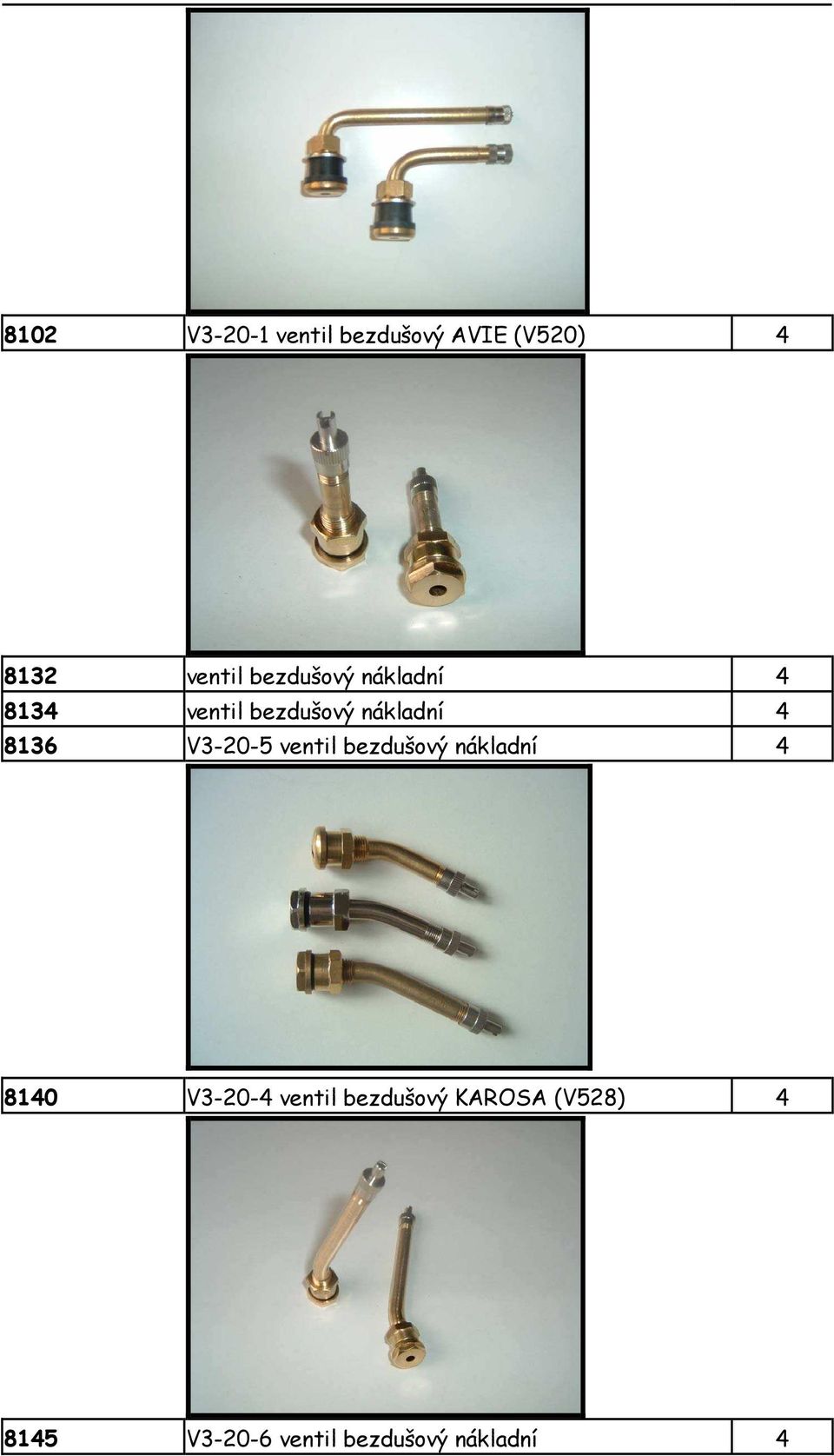 V3-20-5 ventil bezdušový nákladní 4 8140 V3-20-4 ventil