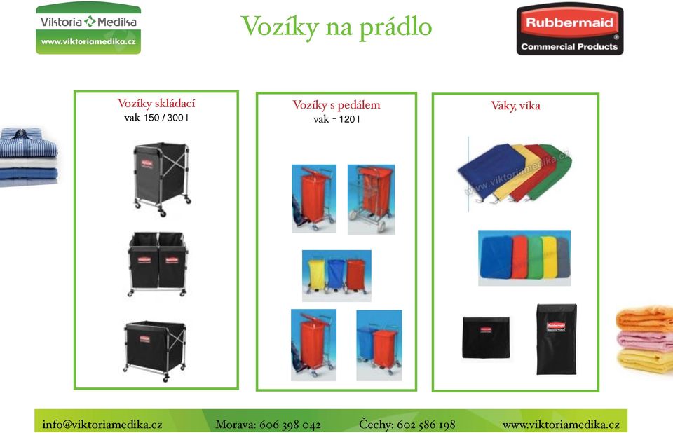 150 / 300 l Vozíky s