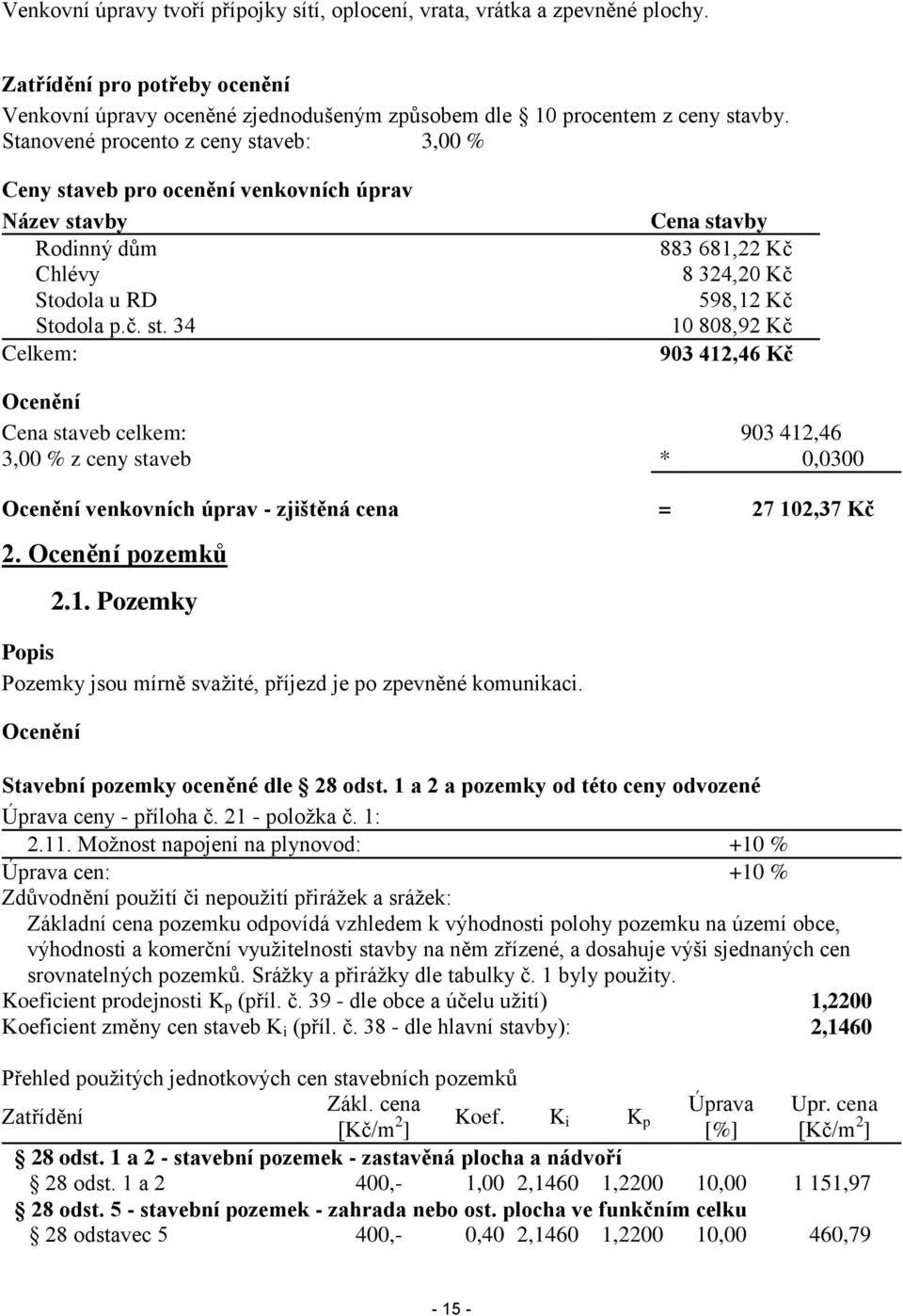 veb: 3,00 % Ceny sta