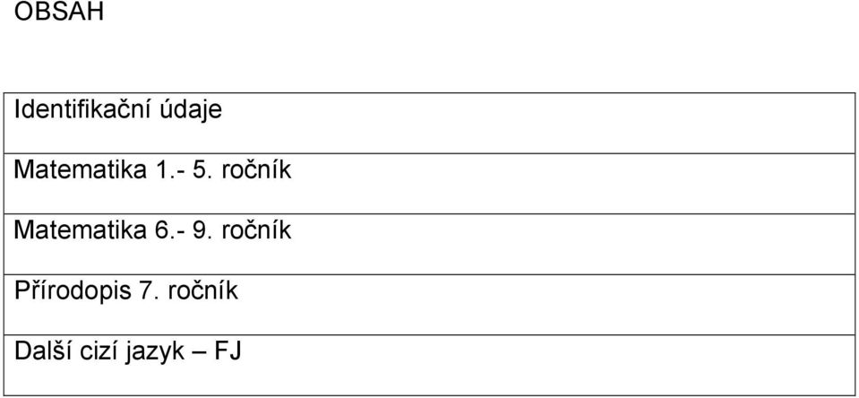 ročník Matematika 6.- 9.