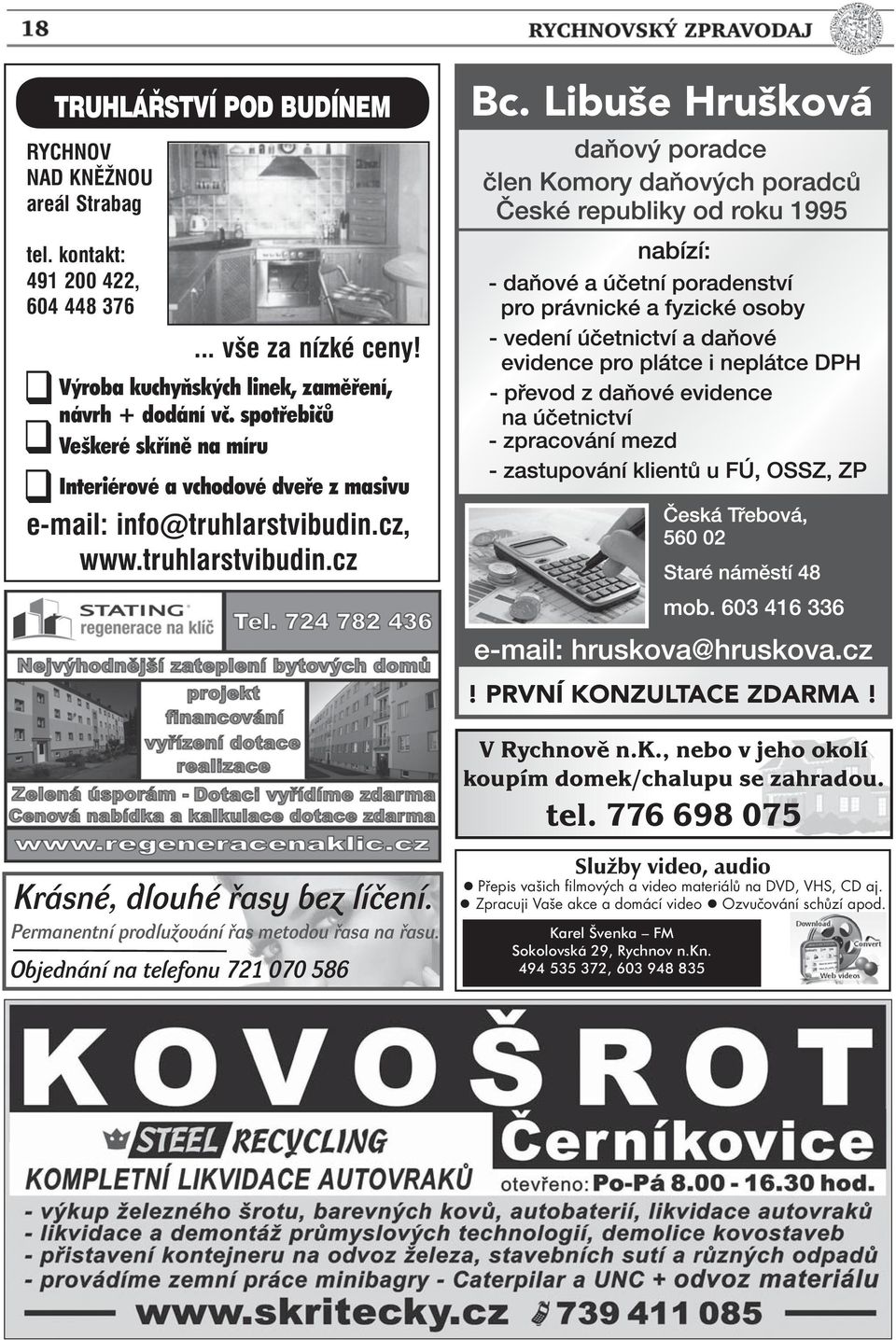 tel. 776 698 075 Krásné, dlouhé øasy bez líèení. Permanentní prodlužování øas metodou øasa na øasu.