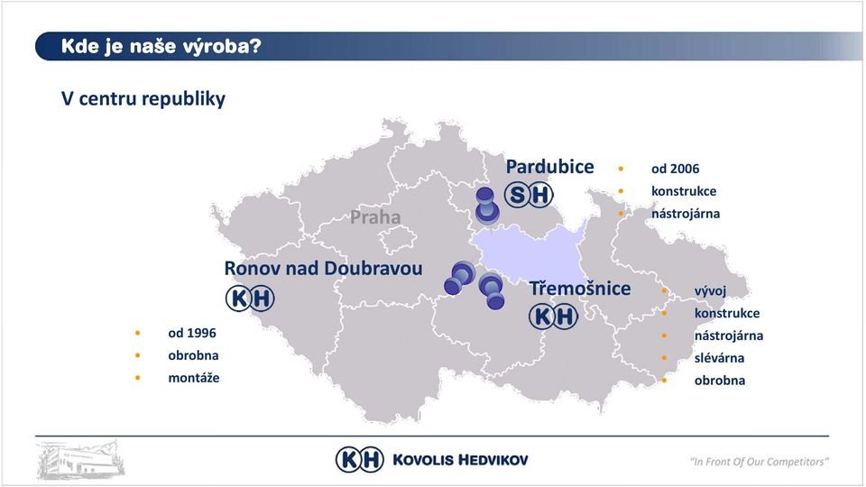 konstrukce nástrojárna od 1996 obrobna montáže