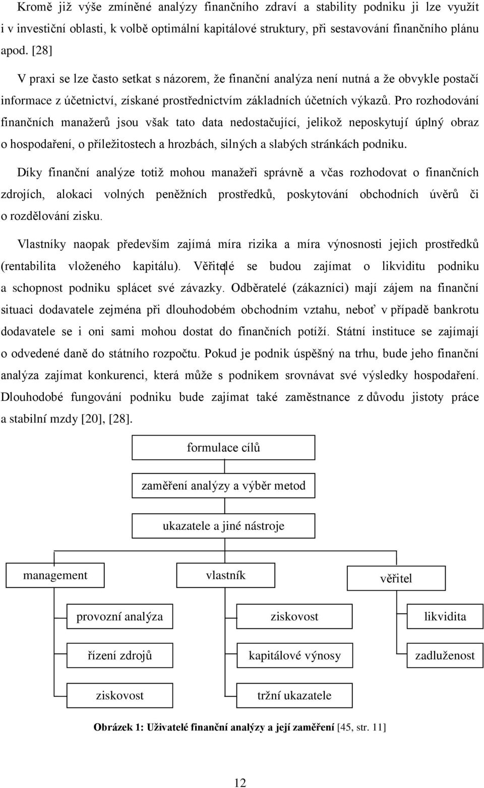 Pro rozhodování finančních manažerů jsou však tato data nedostačující, jelikož neposkytují úplný obraz o hospodaření, o příležitostech a hrozbách, silných a slabých stránkách podniku.