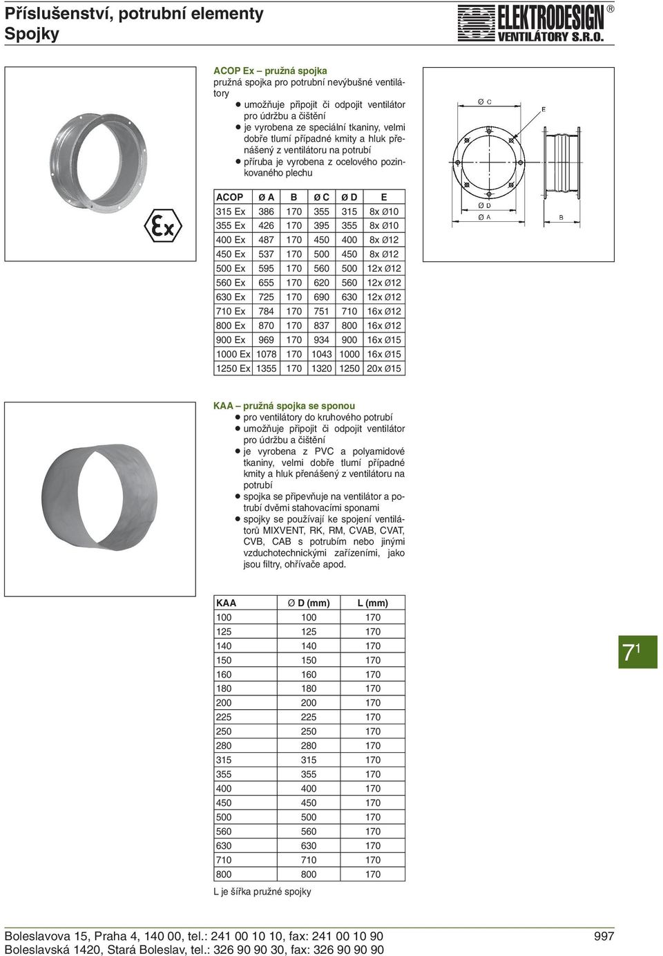 170 395 355 8x Ø10 400 Ex 4870 450 400 8x Ø12 450 Ex 5370 500 450 8x Ø12 500 Ex 595 170 560 500 12x Ø12 560 Ex 655 170 620 560 12x Ø12 630 Ex 725 170 690 630 12x Ø12 710 Ex 784 170 751 710 16x Ø12