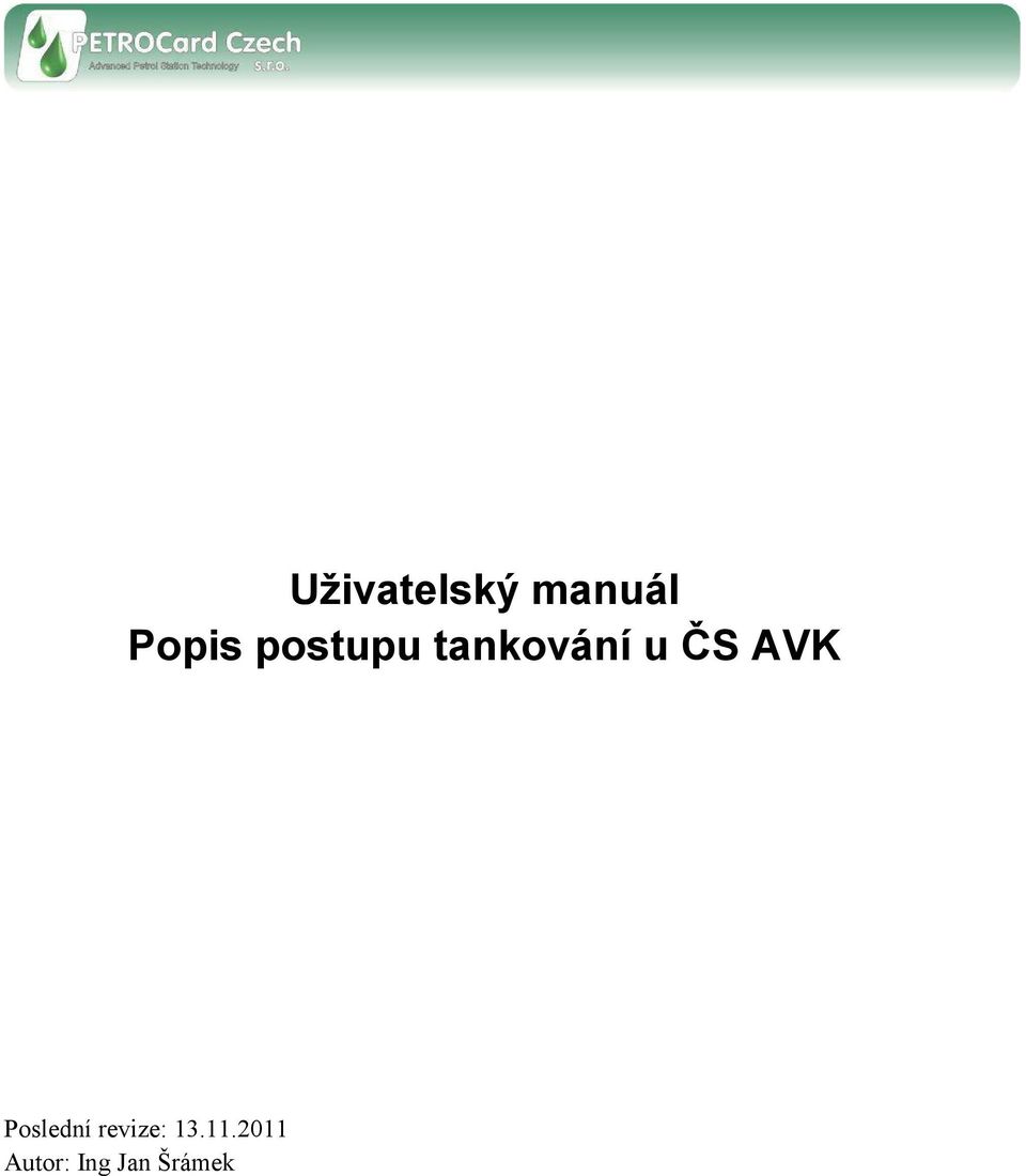 AVK Poslední revize: 13.