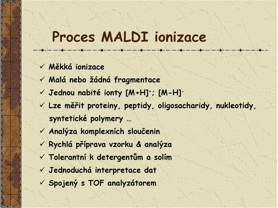 syntetické polymery Analýza komplexních sloučenin Rychlá příprava vzorku & analýza