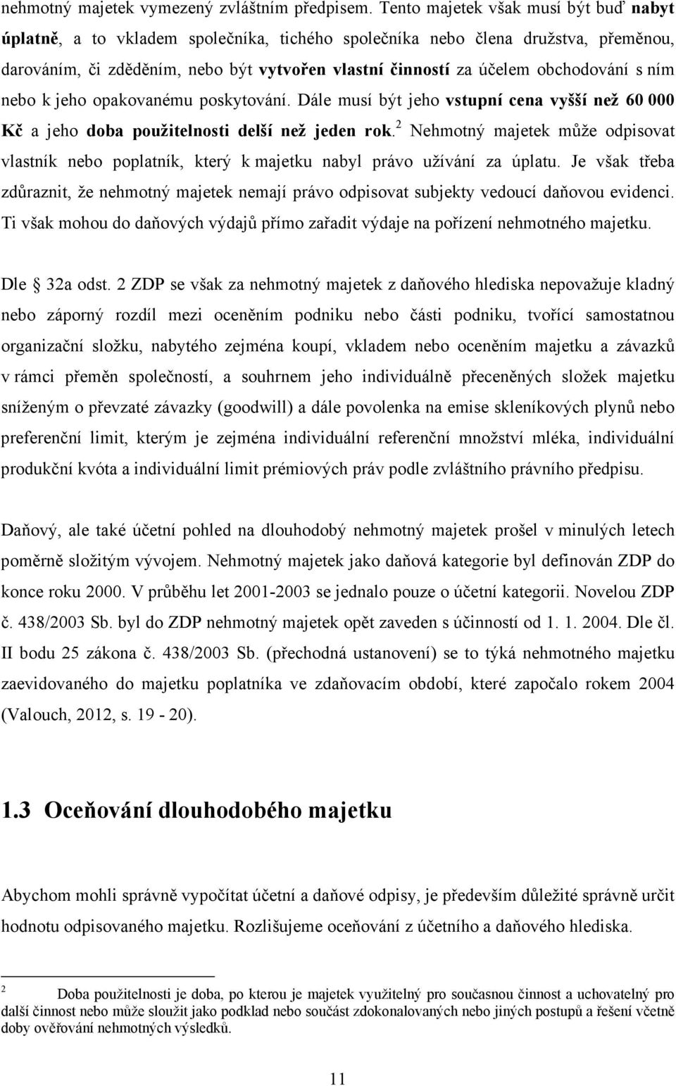 obchodování s ním nebo k jeho opakovanému poskytování. Dále musí být jeho vstupní cena vyšší než 60 000 Kč a jeho doba použitelnosti delší než jeden rok.