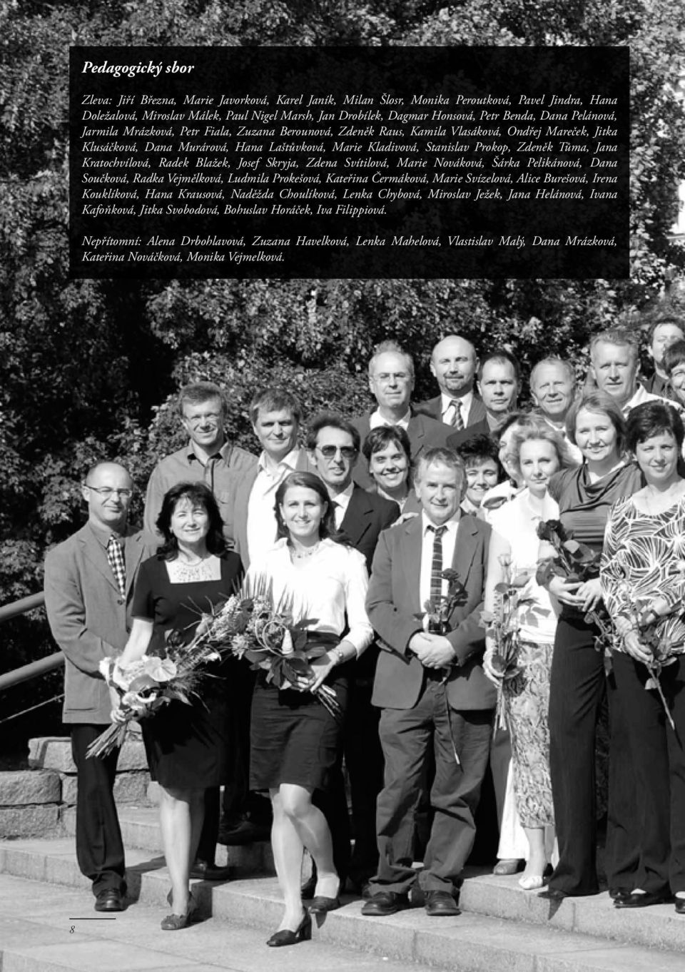 Prokop, Zdeněk Tůma, Jana Kratochvílová, Radek Blažek, Josef Skryja, Zdena Svítilová, Marie Nováková, Šárka Pelikánová, Dana Součková, Radka Vejmělková, Ludmila Prokešová, Kateřina Čermáková, Marie