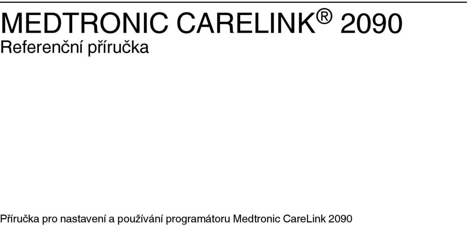 pro nastavení a používání