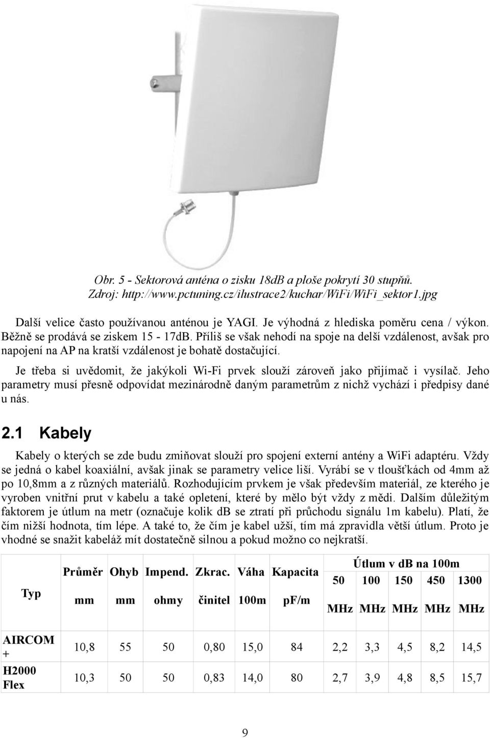 Je třeba si uvědomit, že jakýkoli Wi-Fi prvek slouží zároveň jako přijímač i vysílač. Jeho parametry musí přesně odpovídat mezinárodně daným parametrům z nichž vychází i předpisy dané u nás. 2.