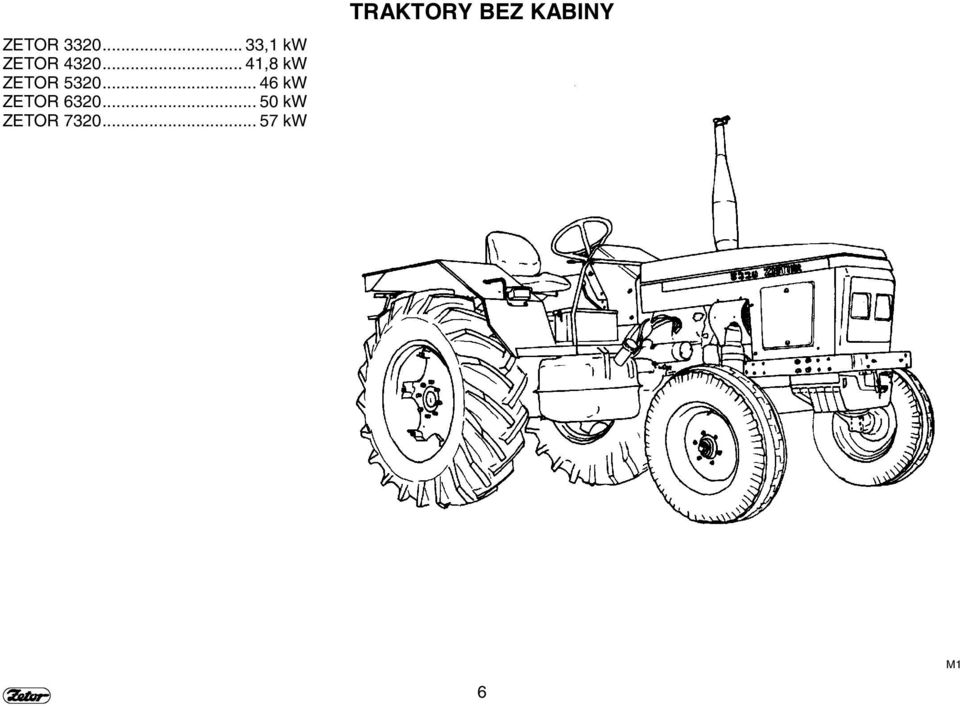 .. 46 kw ZETOR 6320.