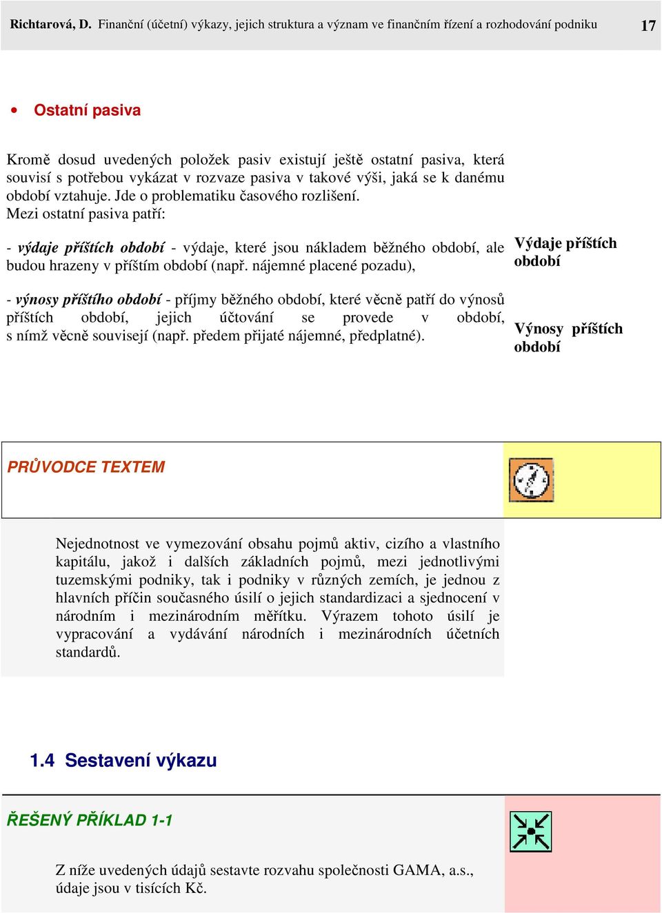 potřebou vykázat v rozvaze pasiva v takové výši, jaká se k danému období vztahuje. Jde o problematiku časového rozlišení.