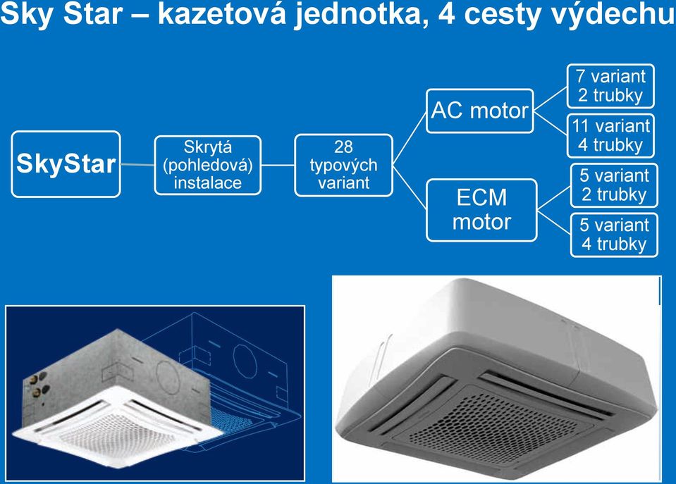 variant AC motor ECM motor 7 variant 2 trubky 11