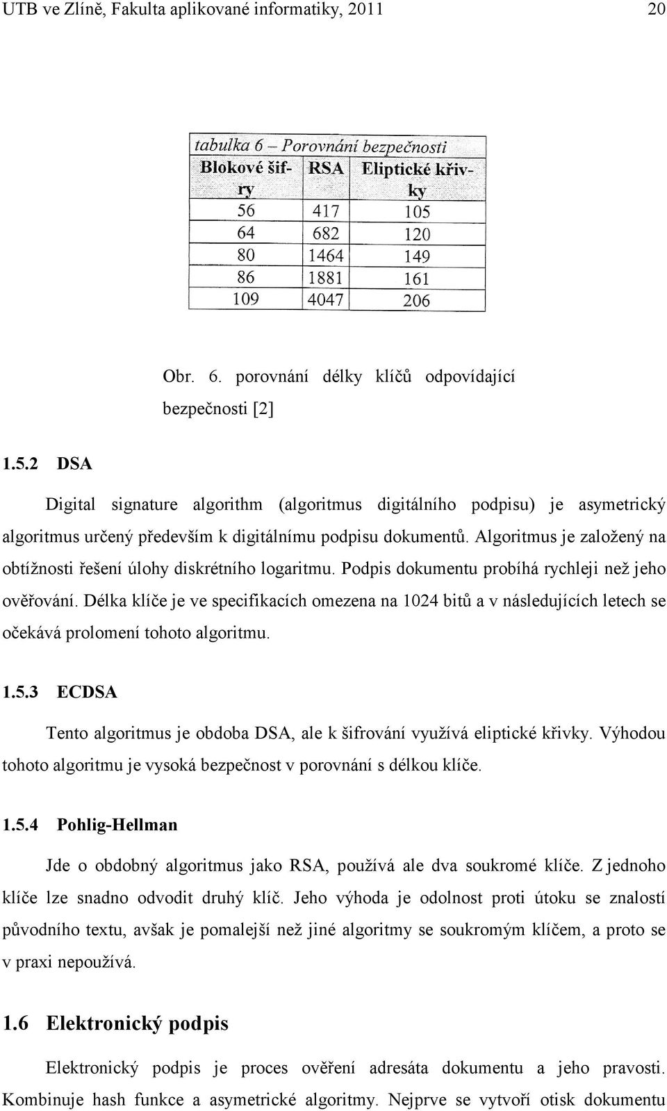 Algoritmus je založený na obtížnosti řešení úlohy diskrétního logaritmu. Podpis dokumentu probíhá rychleji než jeho ověřování.