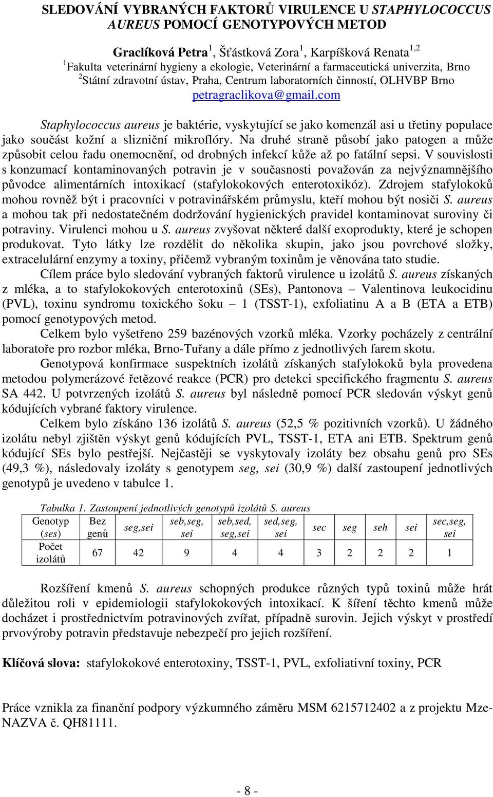 com Staphylococcus aureus je baktérie, vyskytující se jako komenzál asi u třetiny populace jako součást kožní a slizniční mikroflóry.