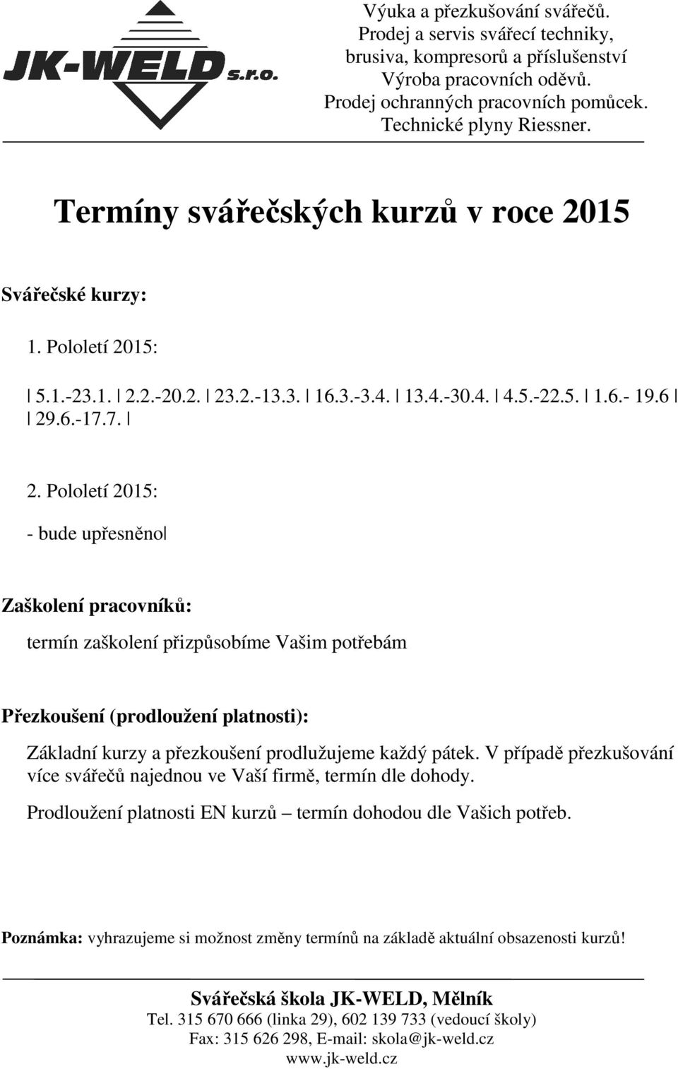 15: 5.1.-23.1. 2.