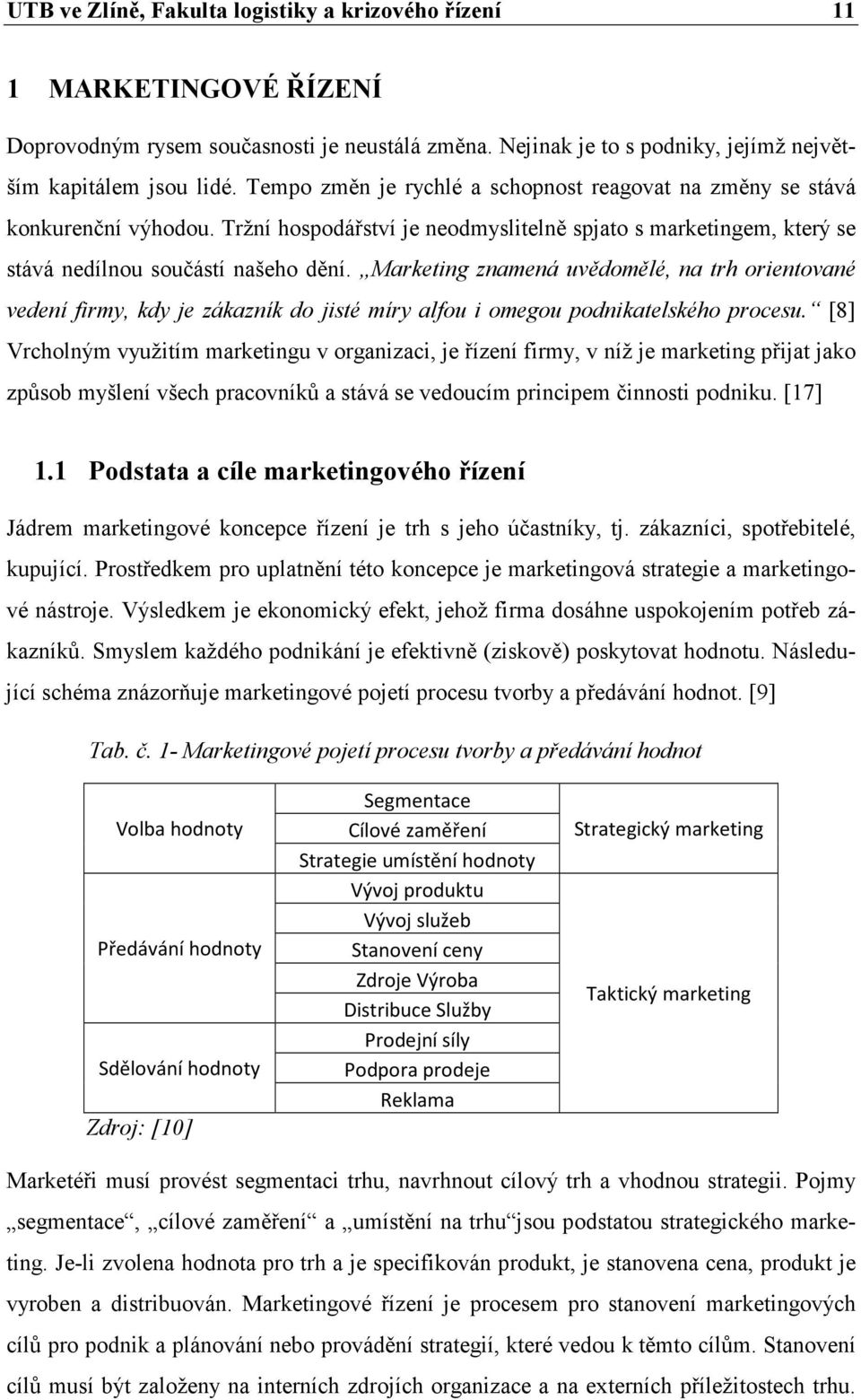 Marketing znamená uvědomělé, na trh orientované vedení firmy, kdy je zákazník do jisté míry alfou i omegou podnikatelského procesu.