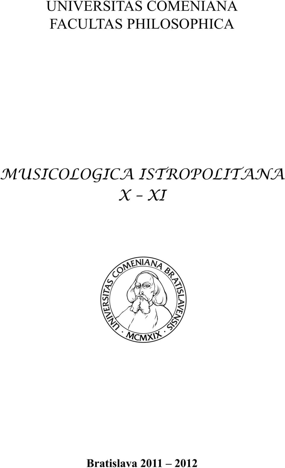 MUSICOLOGICA