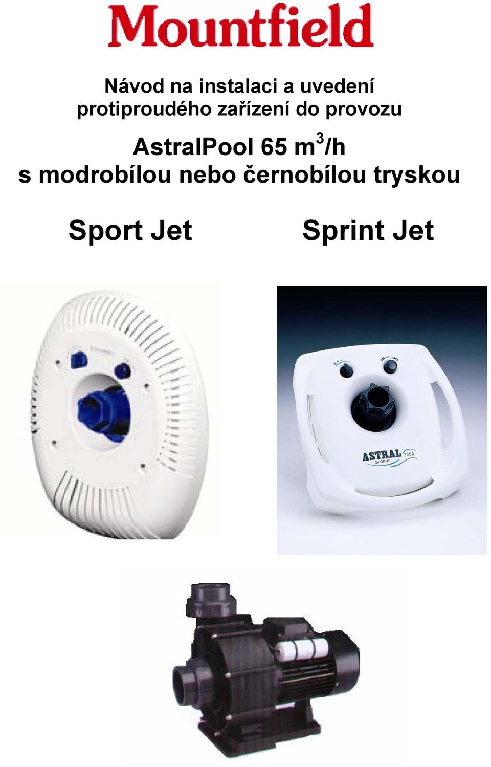 AstralPool 65 m 3 /h s modrobílou