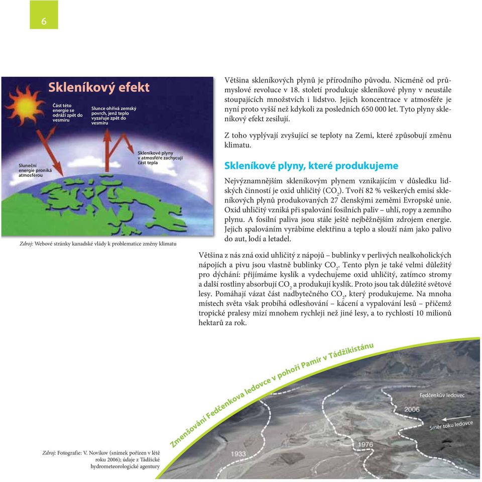 století produkuje skleníkové plyny v neustále stoupajících množstvích i lidstvo. Jejich koncentrace v atmosféře je nyní proto vyšší než kdykoli za posledních 650 000 let.