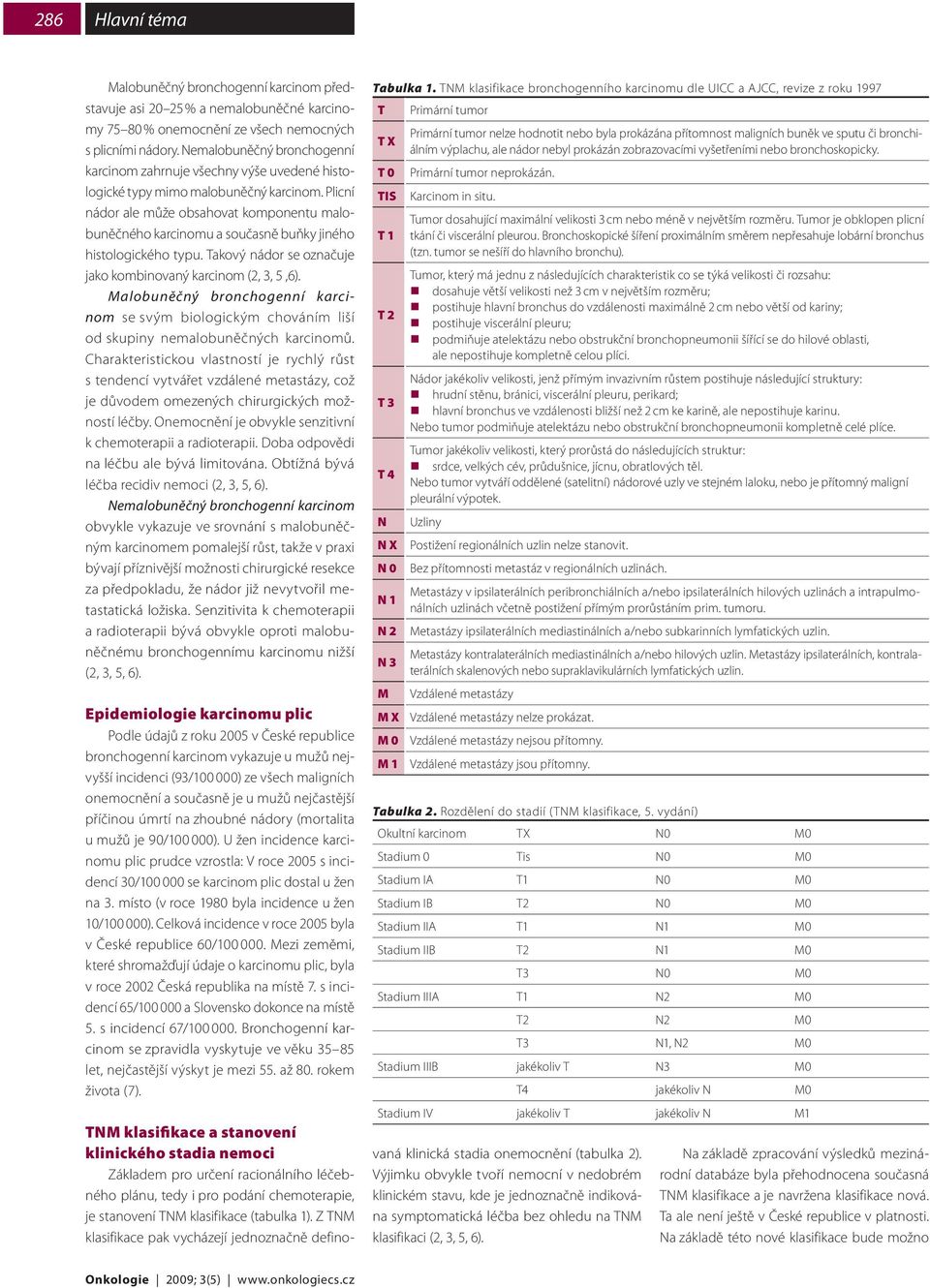 Plicní nádor ale může obsahovat komponentu malobuněčného karcinomu a současně buňky jiného histologického typu. Takový nádor se označuje jako kombinovaný karcinom (2, 3, 5,6).