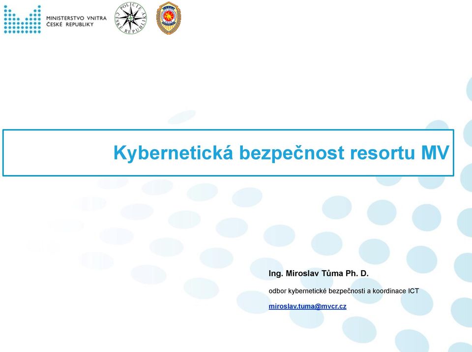 odbor kybernetické bezpečnosti a
