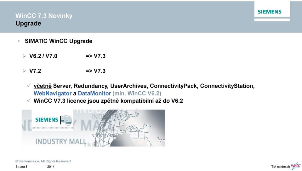 ConnectivityStation, WebNavigator a DataMonitor (min.