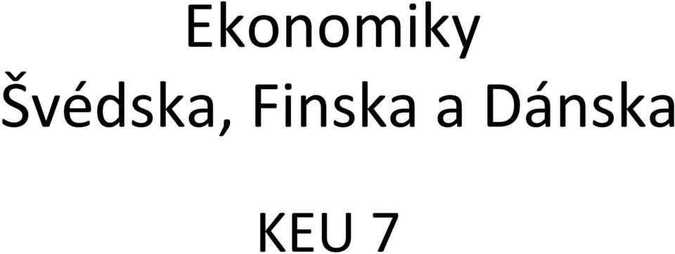 Finska a