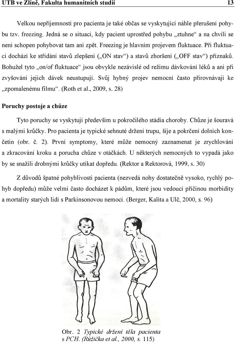 Při fluktuaci dochází ke střídání stavů zlepšení ( ON stav ) a stavů zhoršení ( OFF stav ) příznaků.