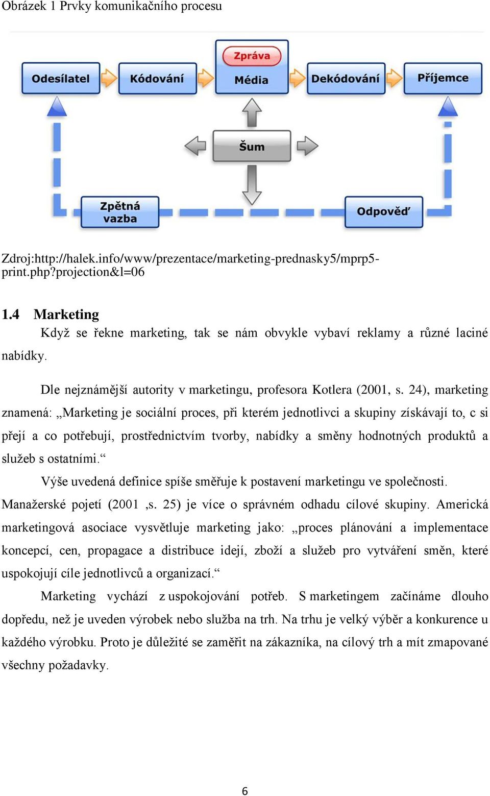 24), marketing znamená: Marketing je sociální proces, při kterém jednotlivci a skupiny získávají to, c si přejí a co potřebují, prostřednictvím tvorby, nabídky a směny hodnotných produktů a služeb s