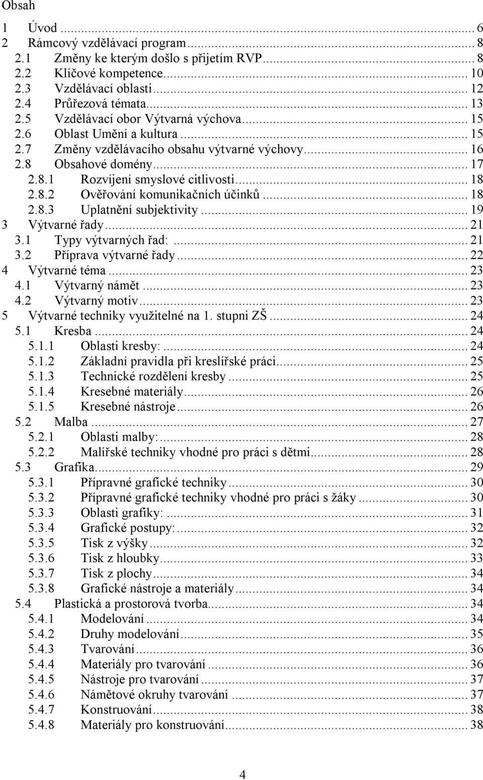 .. 18 2.8.3 Uplatnění subjektivity... 19 3 Výtvarné řady... 21 3.1 Typy výtvarných řad:... 21 3.2 Příprava výtvarné řady... 22 4 Výtvarné téma... 23 4.1 Výtvarný námět... 23 4.2 Výtvarný motiv.