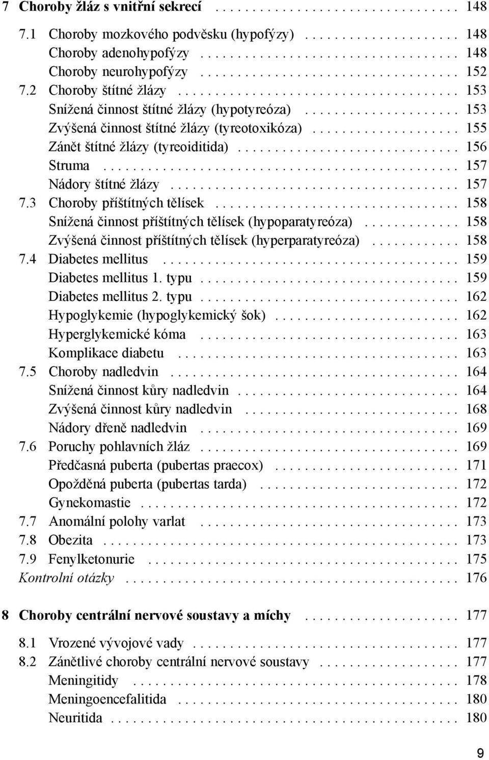 ................... 155 Zánět štítné žlázy (tyreoiditida).............................. 156 Struma................................................ 157 Nádory štítné žlázy....................................... 157 7.